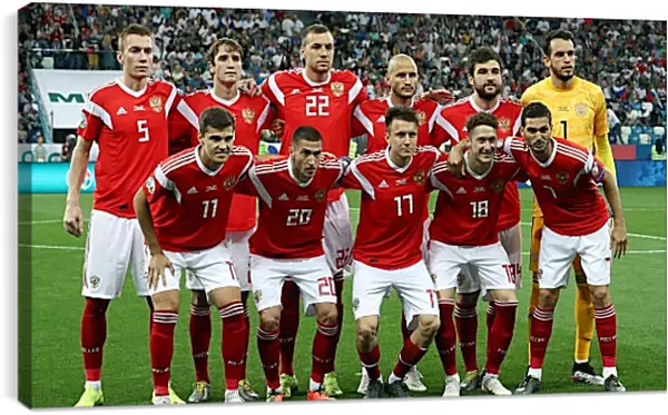 Постер на подрамнике - Сборная России Постер на подрамнике - Сборная России