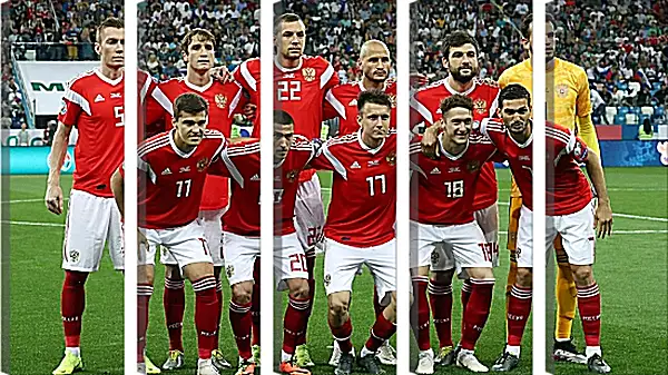 Модульная картина - Сборная России Модульная картина - Сборная России