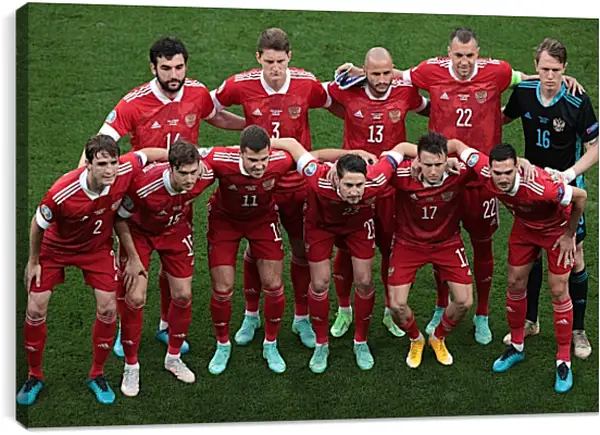 Постер на подрамнике - Сборная России Постер на подрамнике - Сборная России