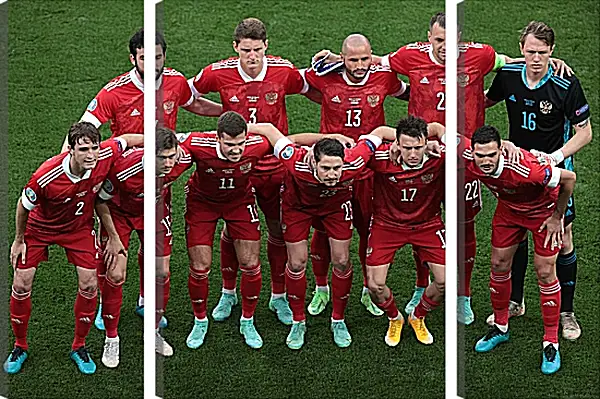 Модульная картина - Сборная России Модульная картина - Сборная России