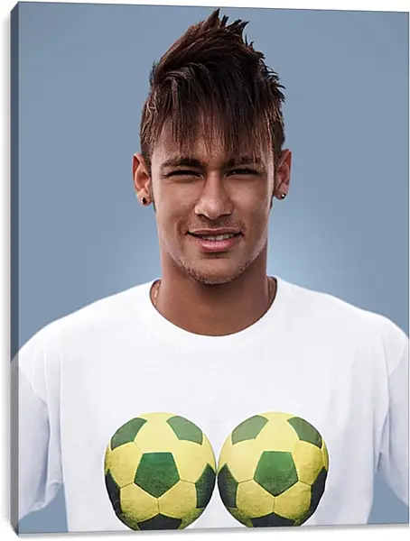Постер на подрамнике - Неймар. Neymar Постер на подрамнике - Неймар. Neymar