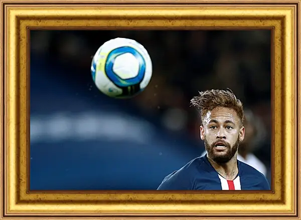 Картина в раме - Неймар. Neymar Картина в раме - Неймар. Neymar