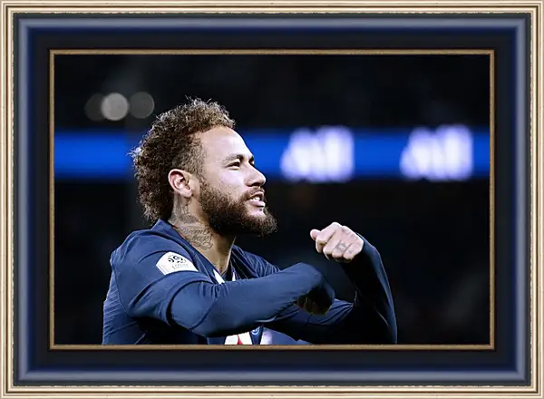 Картина в раме - Неймар. Neymar Картина в раме - Неймар. Neymar
