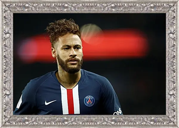 Картина в раме - Неймар. Neymar Картина в раме - Неймар. Neymar