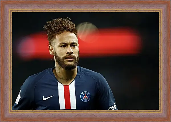 Картина в раме - Неймар. Neymar Картина в раме - Неймар. Neymar