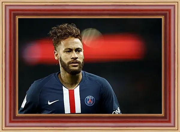 Картина в раме - Неймар. Neymar Картина в раме - Неймар. Neymar