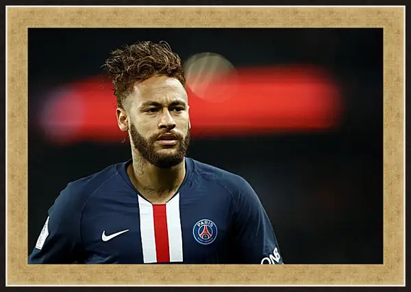 Картина в раме - Неймар. Neymar Картина в раме - Неймар. Neymar