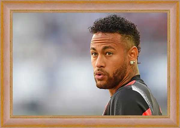 Картина в раме - Неймар. Neymar Картина в раме - Неймар. Neymar