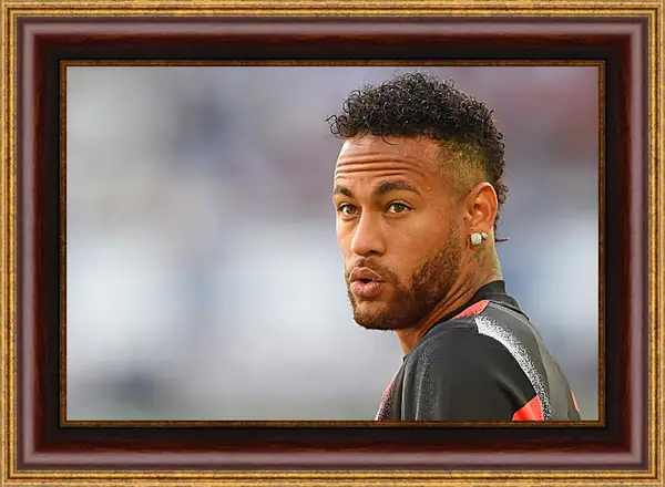Картина в раме - Неймар. Neymar Картина в раме - Неймар. Neymar