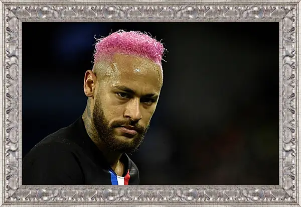 Картина в раме - Неймар. Neymar Картина в раме - Неймар. Neymar