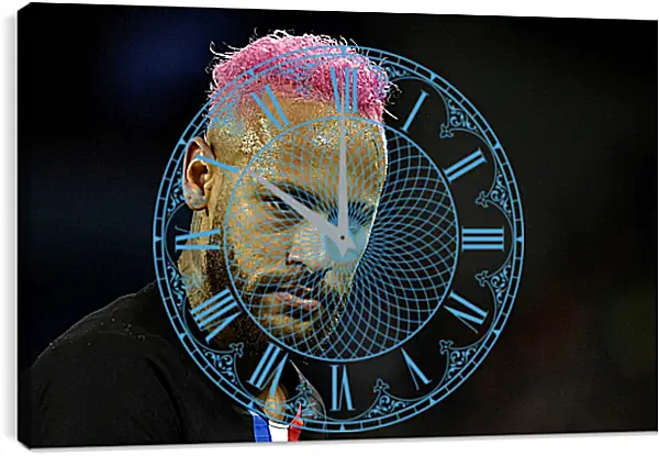 Часы картина - Неймар. Neymar Часы картина - Неймар. Neymar