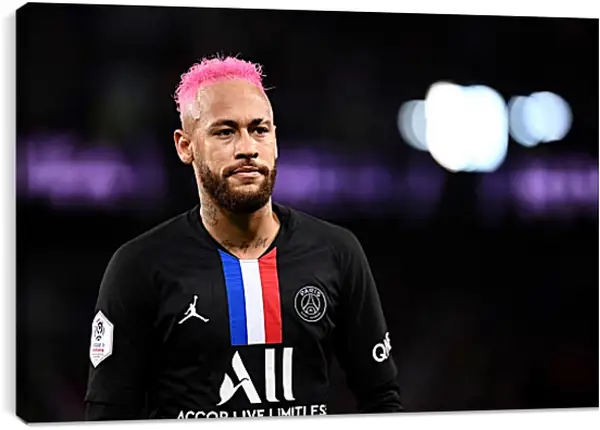 Постер на подрамнике - Неймар. Neymar Постер на подрамнике - Неймар. Neymar