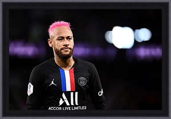 Картина в раме - Неймар. Neymar Картина в раме - Неймар. Neymar