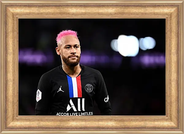 Картина в раме - Неймар. Neymar Картина в раме - Неймар. Neymar