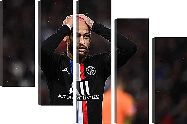 Модульная картина - Неймар. Neymar Модульная картина - Неймар. Neymar