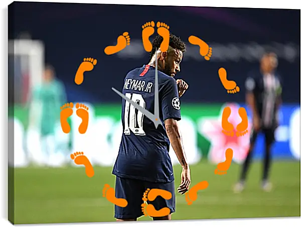 Часы картина - Неймар. Neymar Часы картина - Неймар. Neymar