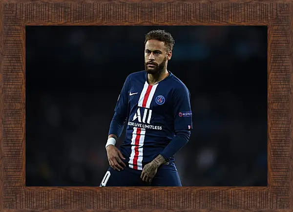 Картина в раме - Неймар. Neymar Картина в раме - Неймар. Neymar