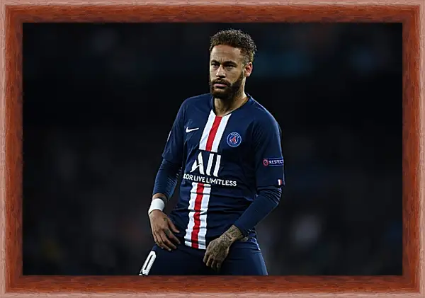 Картина в раме - Неймар. Neymar Картина в раме - Неймар. Neymar