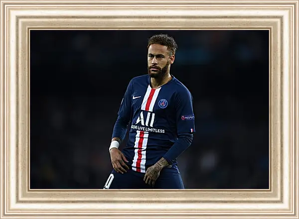 Картина в раме - Неймар. Neymar Картина в раме - Неймар. Neymar