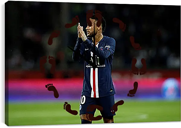 Часы картина - Неймар. Neymar Часы картина - Неймар. Neymar