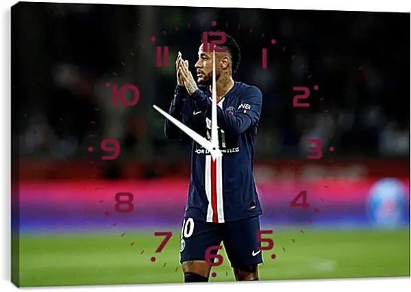 Часы картина - Неймар. Neymar Часы картина - Неймар. Neymar