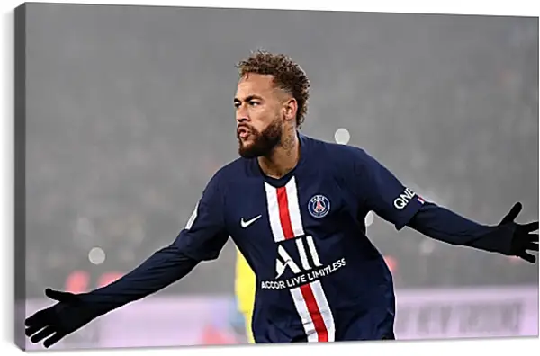Постер на подрамнике - Неймар. Neymar Постер на подрамнике - Неймар. Neymar