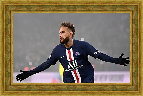 Картина в раме - Неймар. Neymar Картина в раме - Неймар. Neymar