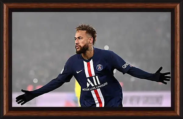 Картина в раме - Неймар. Neymar Картина в раме - Неймар. Neymar