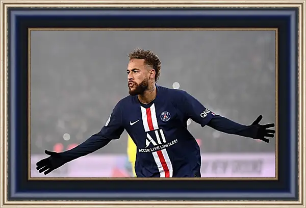 Картина в раме - Неймар. Neymar Картина в раме - Неймар. Neymar