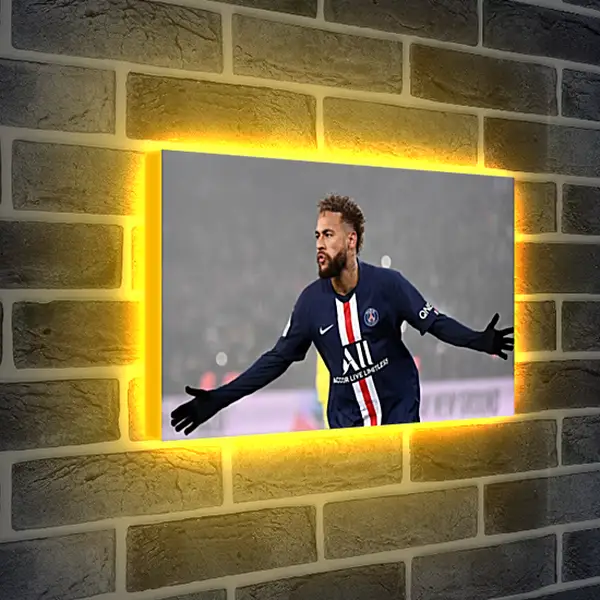 Лайтбокс световая панель - Неймар. Neymar Лайтбокс световая панель - Неймар. Neymar