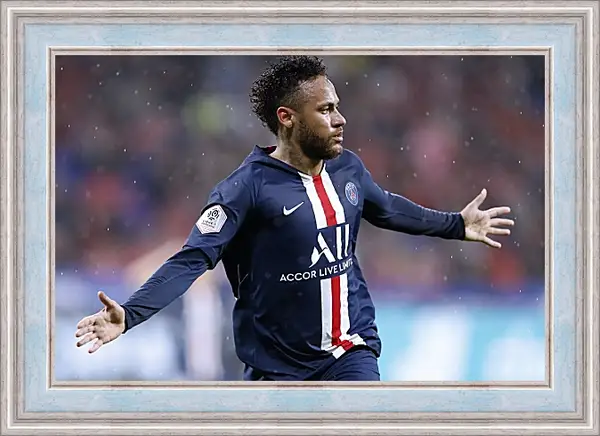 Картина в раме - Неймар. Neymar Картина в раме - Неймар. Neymar