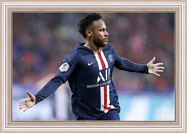 Картина в раме - Неймар. Neymar Картина в раме - Неймар. Neymar