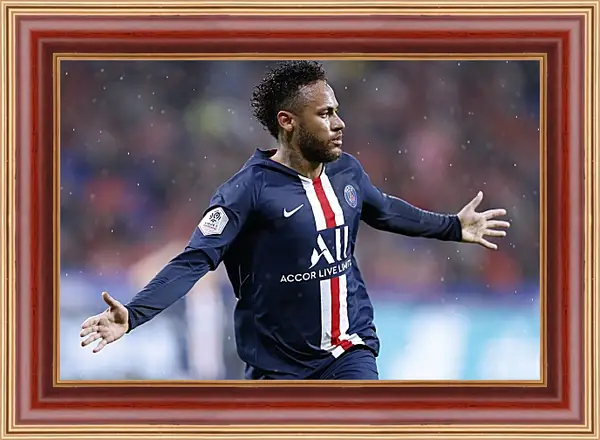Картина в раме - Неймар. Neymar Картина в раме - Неймар. Neymar