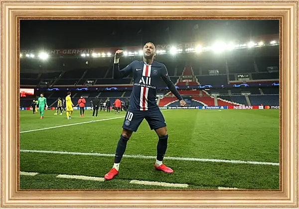 Картина в раме - Неймар. Neymar Картина в раме - Неймар. Neymar