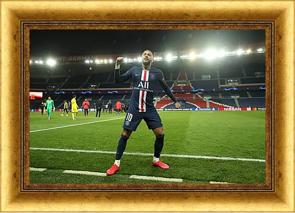 Картина в раме - Неймар. Neymar Картина в раме - Неймар. Neymar