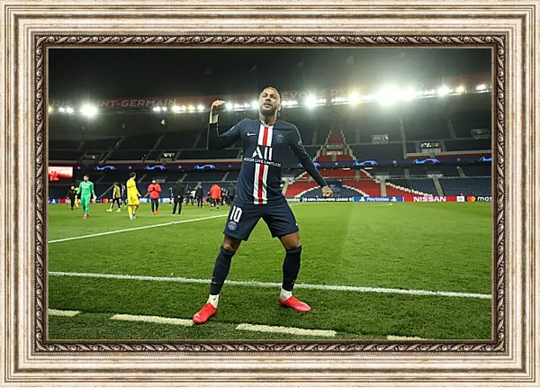 Картина в раме - Неймар. Neymar Картина в раме - Неймар. Neymar