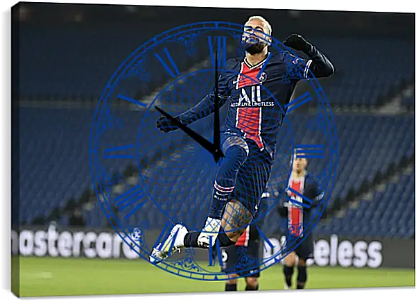 Часы картина - Неймар. Neymar Часы картина - Неймар. Neymar