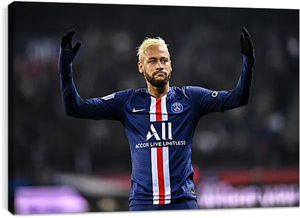 Постер на подрамнике - Неймар. Neymar Постер на подрамнике - Неймар. Neymar