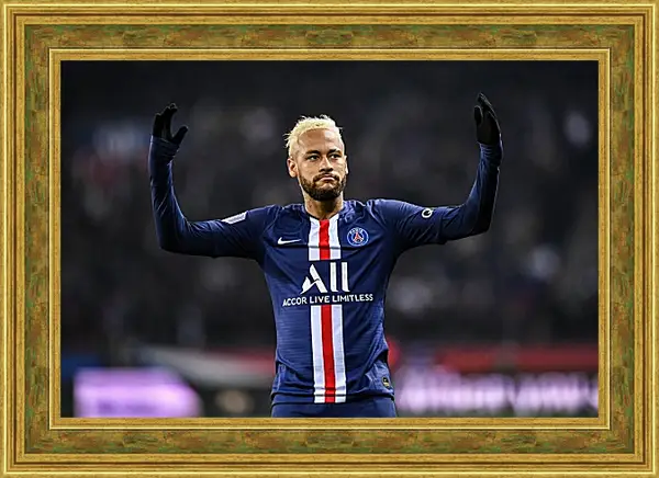 Картина в раме - Неймар. Neymar Картина в раме - Неймар. Neymar