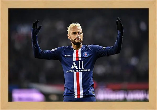 Картина в раме - Неймар. Neymar Картина в раме - Неймар. Neymar