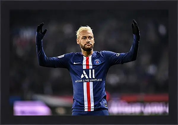Картина в раме - Неймар. Neymar Картина в раме - Неймар. Neymar