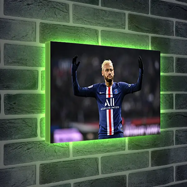 Лайтбокс световая панель - Неймар. Neymar Лайтбокс световая панель - Неймар. Neymar