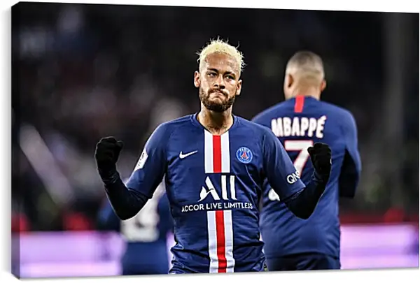 Постер на подрамнике - Неймар. Neymar Постер на подрамнике - Неймар. Neymar