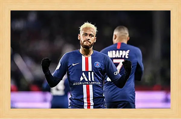 Картина в раме - Неймар. Neymar Картина в раме - Неймар. Neymar