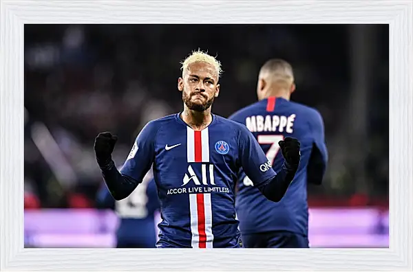 Картина в раме - Неймар. Neymar Картина в раме - Неймар. Neymar