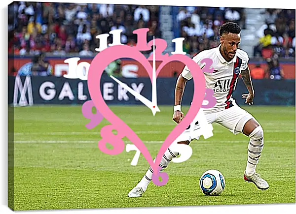 Часы картина - Неймар. Neymar Часы картина - Неймар. Neymar