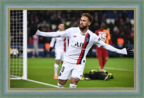 Картина в раме - Неймар. Neymar Картина в раме - Неймар. Neymar