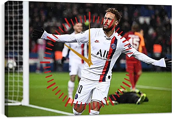 Часы картина - Неймар. Neymar Часы картина - Неймар. Neymar