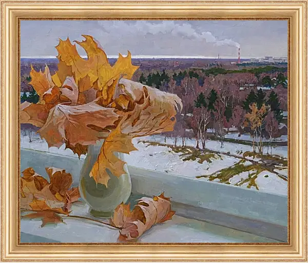 Картина в раме - Клён Картина в раме - Клён