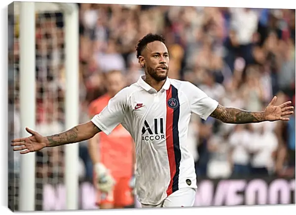 Постер на подрамнике - Неймар. Neymar Постер на подрамнике - Неймар. Neymar